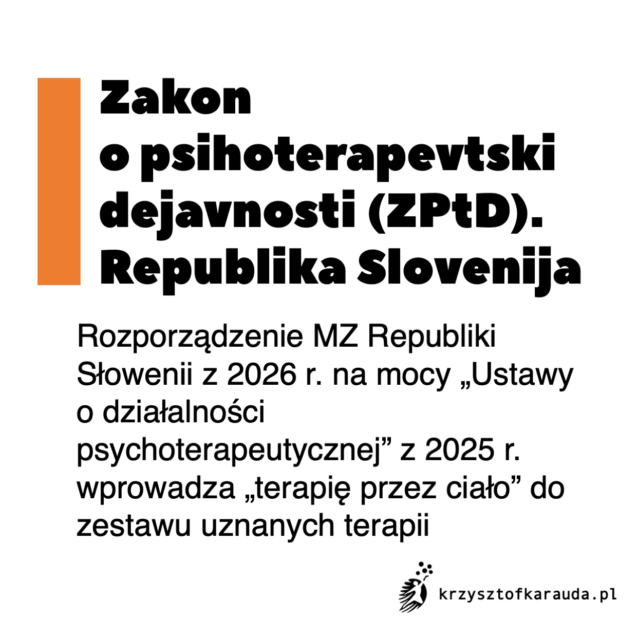 zakonWWW Ustawa o działalności psychoterapeutycznej
